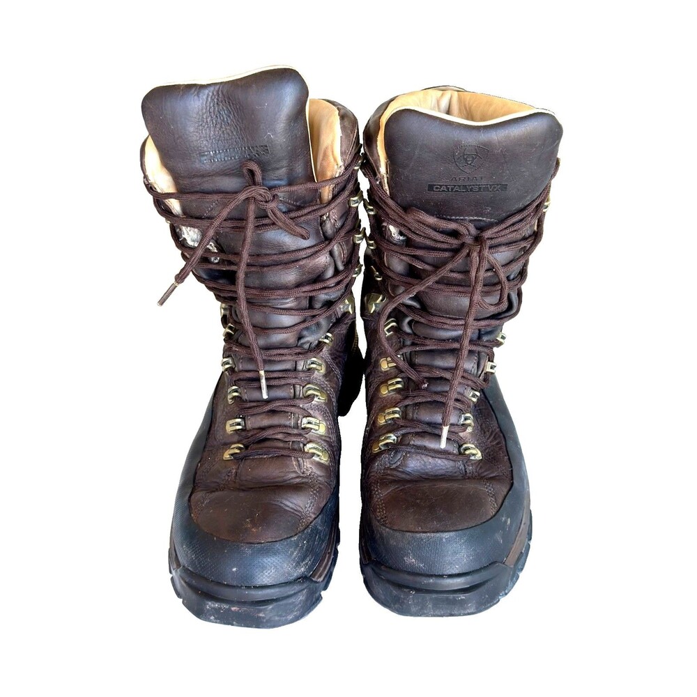 Ariat Mens Catalyst Defiant 8" Gore-Tex 400g Hunting Boots Bitter Brown 10.5 EE